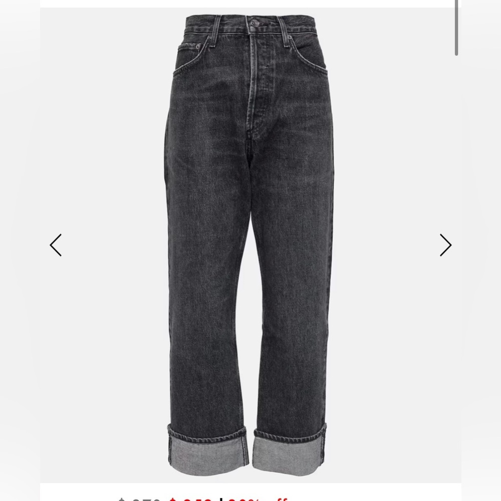 Agolde Fran Low Slung jeans, size 28